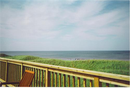 Come relax on the upper deck at Mostly Dune